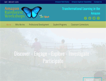 Tablet Screenshot of amazonworkshops.com